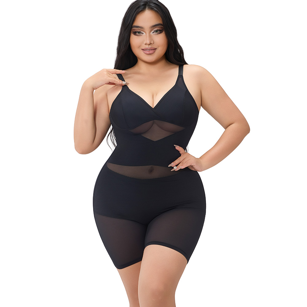 Curve-Enhancing Mesh Bodysuit Feel Your Best Every Day