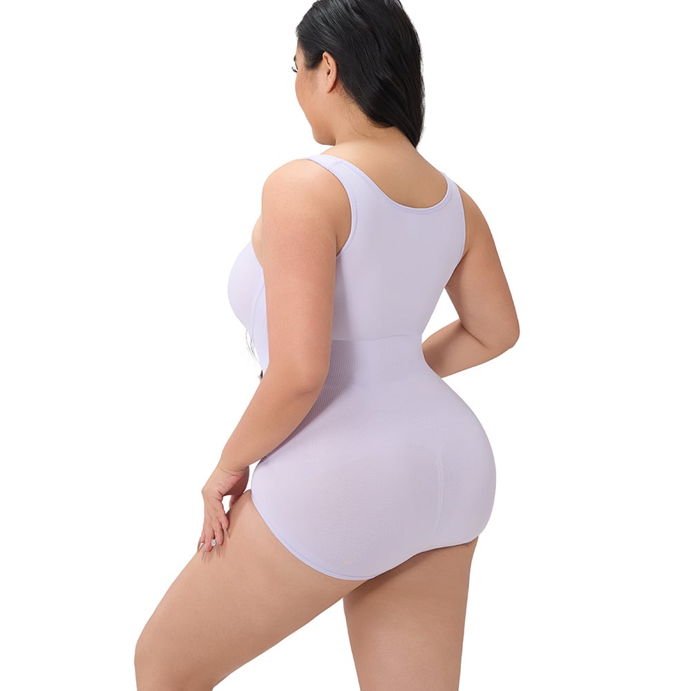 Women's Seamless Tummy Control Bodysuit Elastic Shapewear Breathable Soft Fabric Daily Sculpting Shapewear