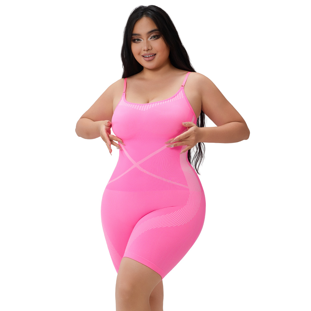Slimming Seamless Bodysuit for Women Figure Hugging Tummy Control Romper