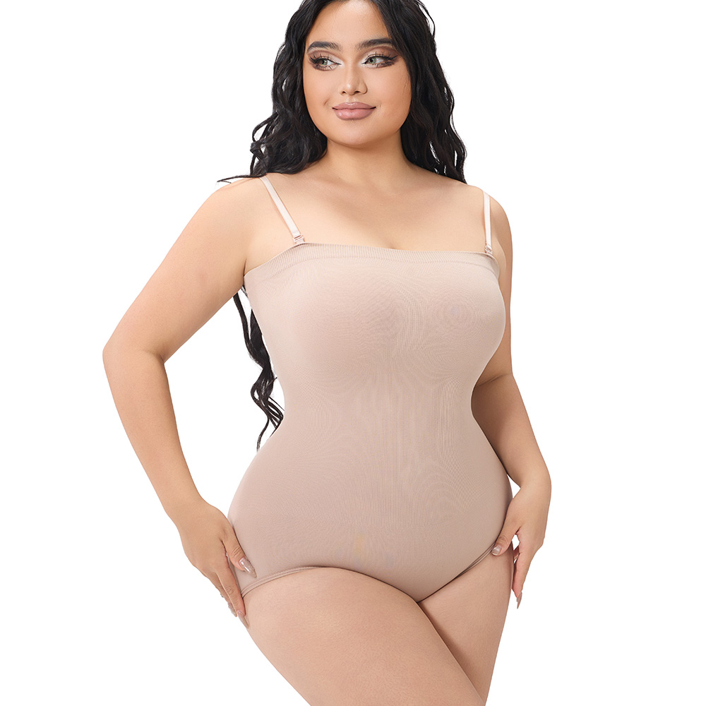 Cool-Touch Seamless Shaper Bodysuit – Lightweight Support for Daily Wear