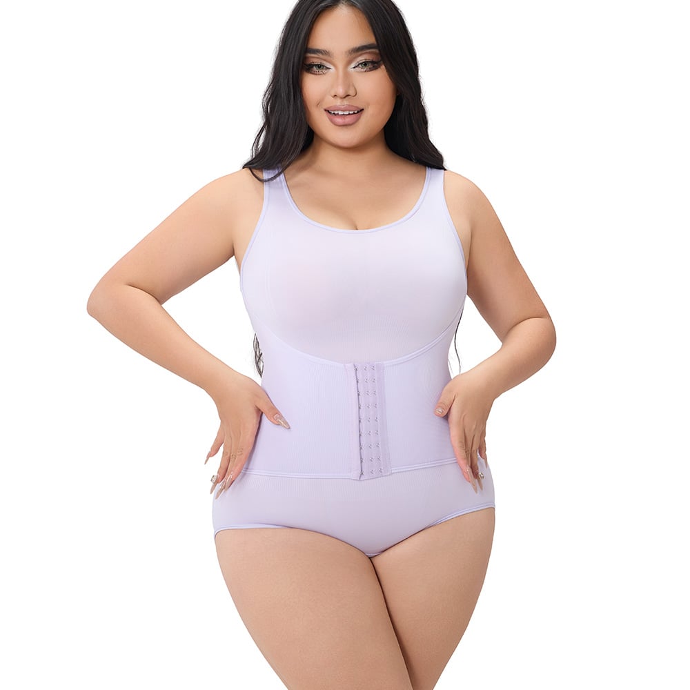 Women's Seamless Tummy Control Bodysuit Elastic Shapewear Breathable Soft Fabric Daily Sculpting Shapewear