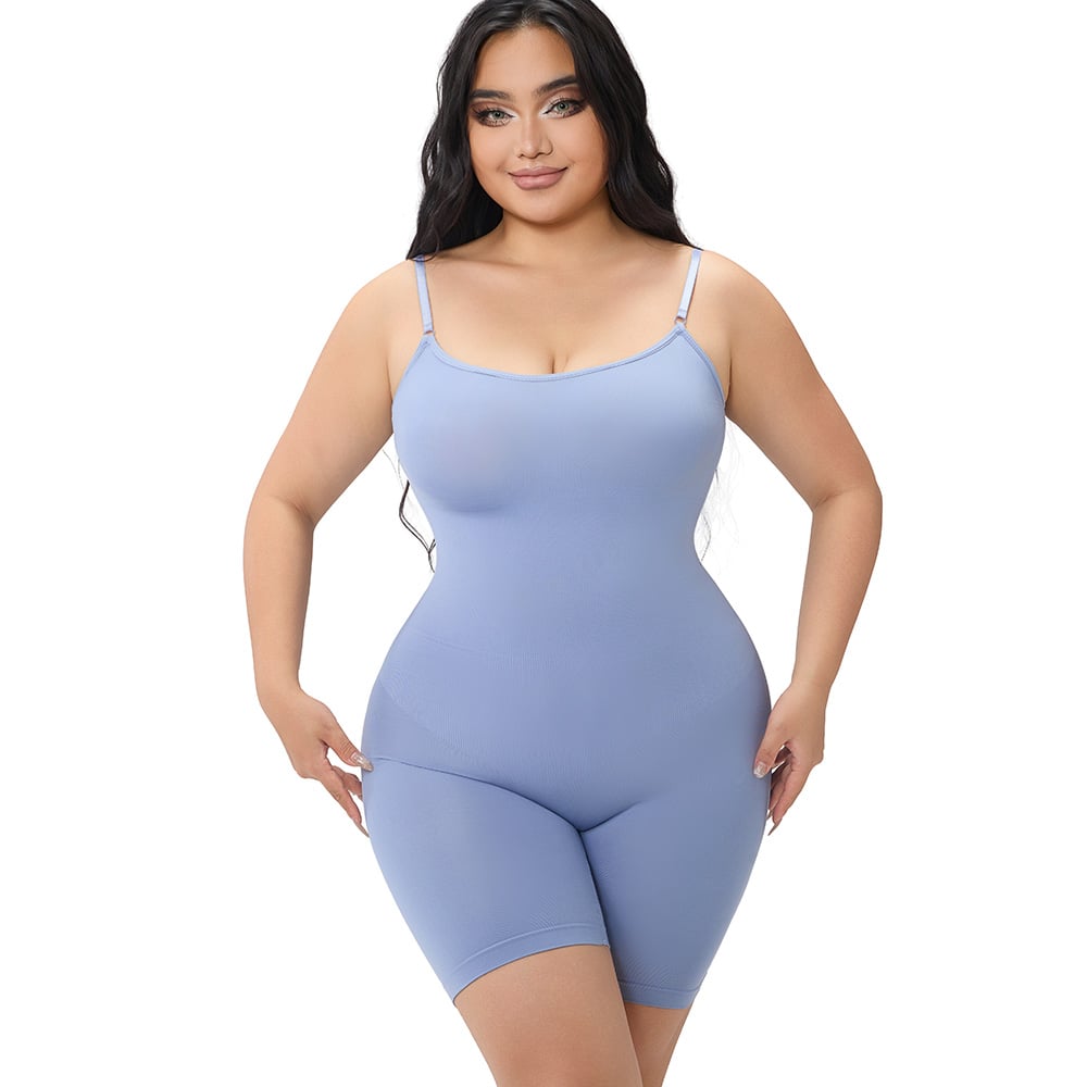 Plus Size Seamless Tummy Control Bodysuit