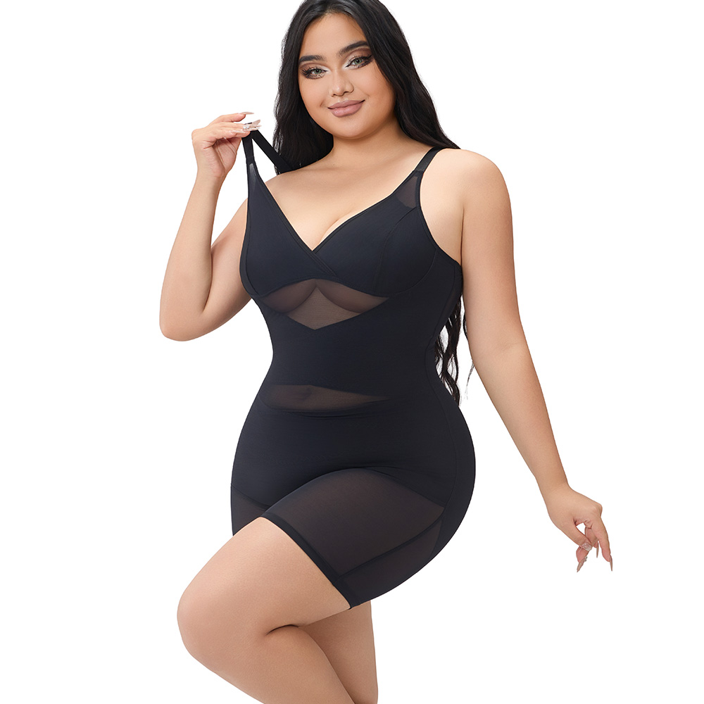 Curve-Enhancing Mesh Bodysuit Feel Your Best Every Day