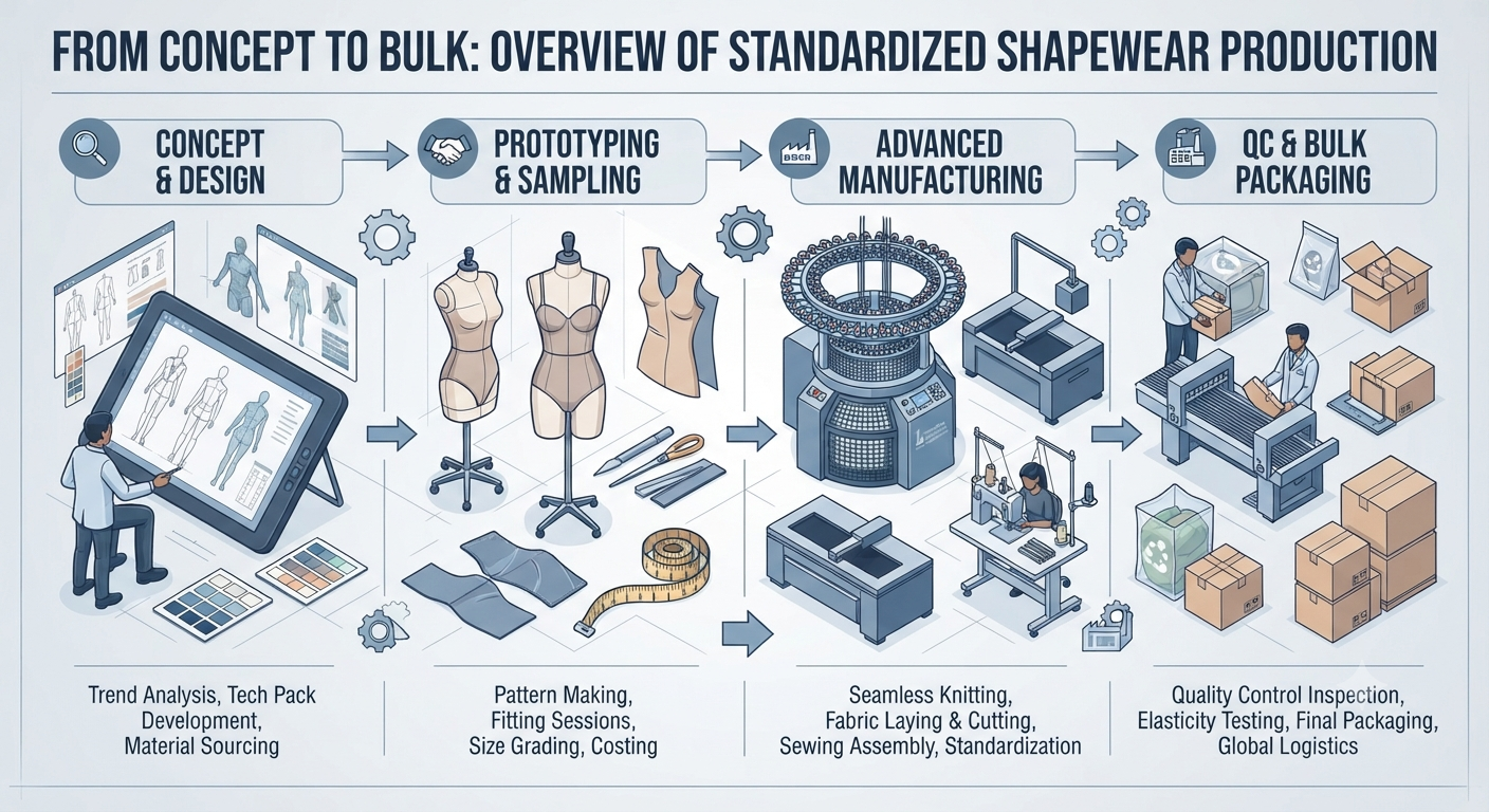 From Concept to Bulk An Overview of Standardized Shapewear Production
