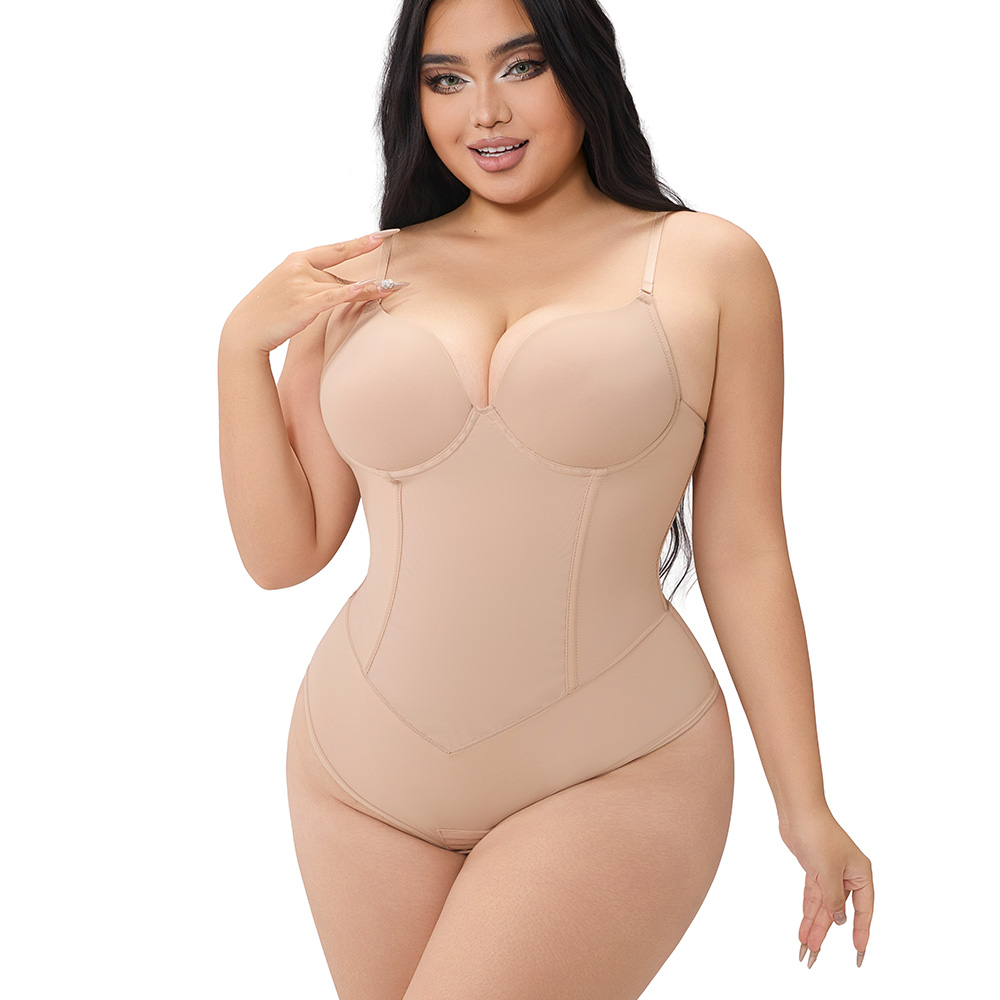 Firm Control Shapewear Bodysuit with 360° Midsection Smoothing