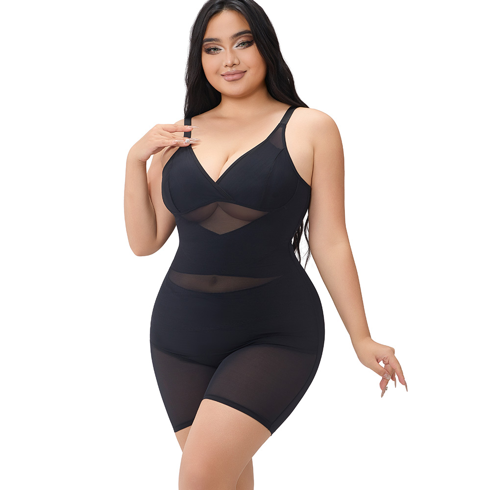 Curve-Enhancing Mesh Bodysuit Feel Your Best Every Day