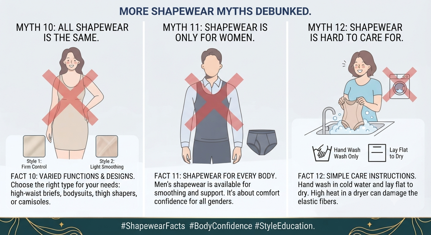 Common Myths About Shapewear Debunked: Facts Every Buyer Should Know