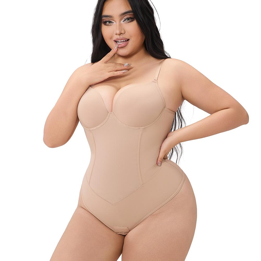 Firm Control Shapewear Bodysuit with 360° Midsection Smoothing