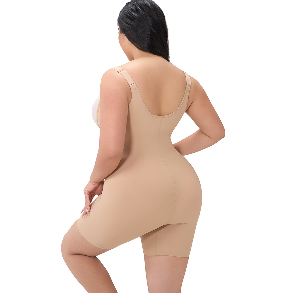 Slimming Seamless Bodysuit for Women Figure Hugging Tummy Control Romper