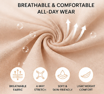 Women's Full Body Shapewear Bodysuit with Built-in Bra