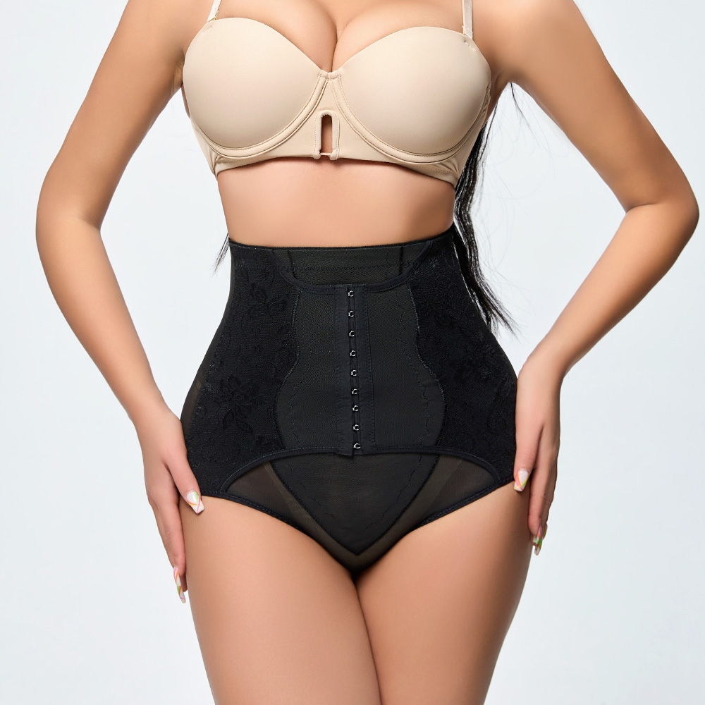 Seamless Mesh High Waist Shapewear Shorts