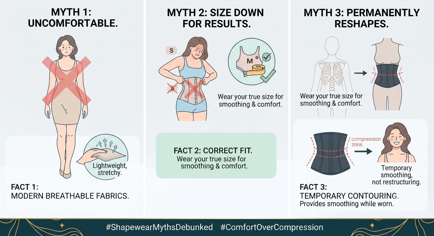 Common Myths About Shapewear Debunked: Facts Every Buyer Should Know