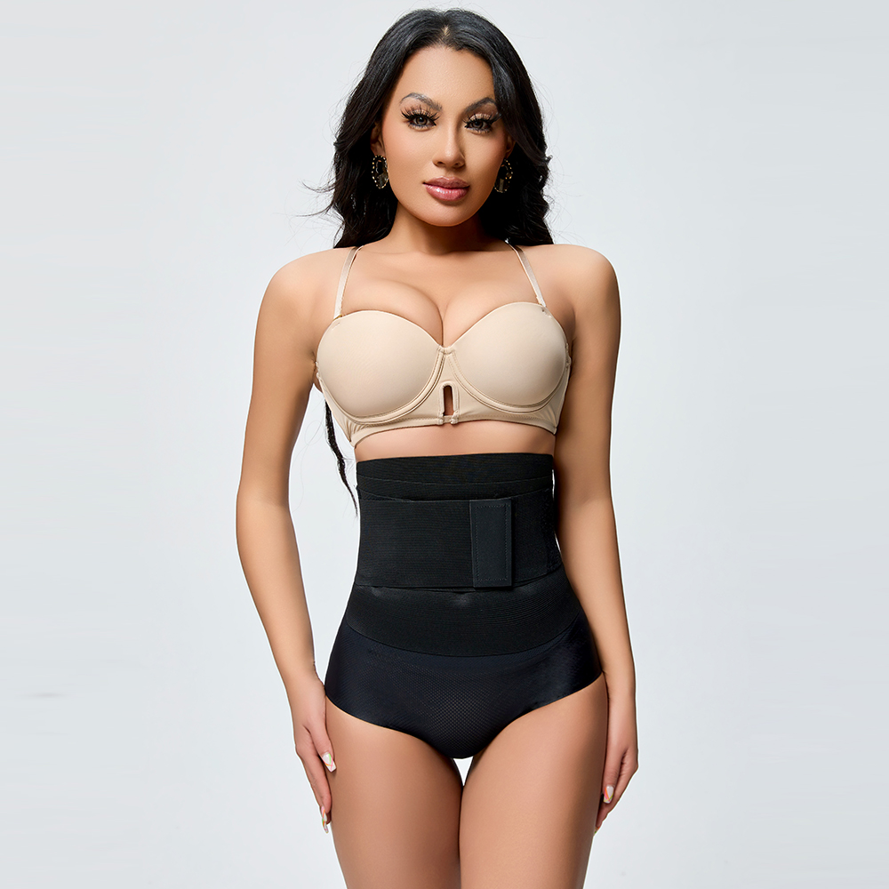 FlexiShape Mesh Waist Trainer Shorts