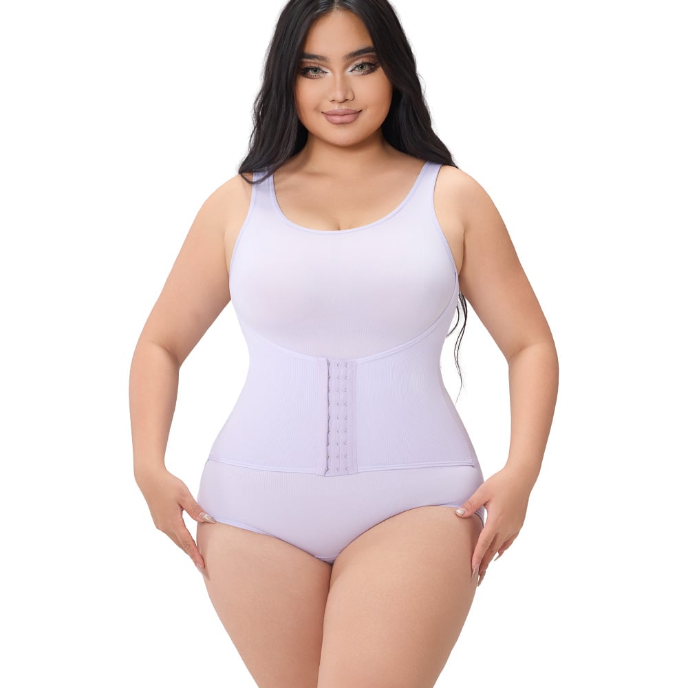 Women's Seamless Tummy Control Bodysuit Elastic Shapewear Breathable Soft Fabric Daily Sculpting Shapewear
