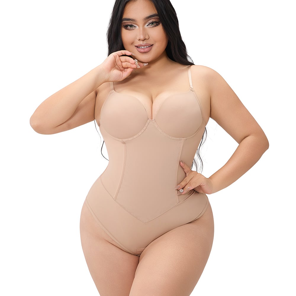 Firm Control Shapewear Bodysuit with 360° Midsection Smoothing