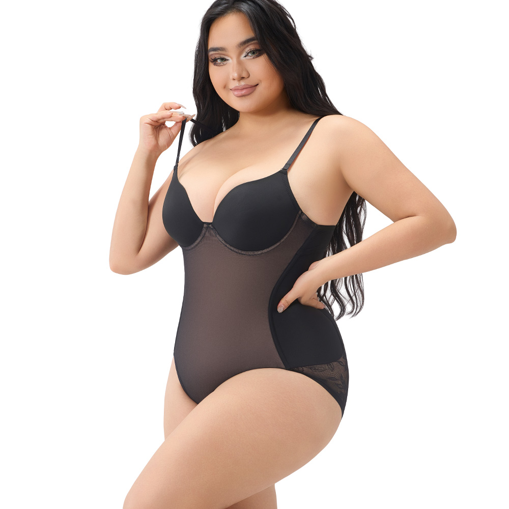 High-Compression Sculpting Bodysuit with an Invisible Edge