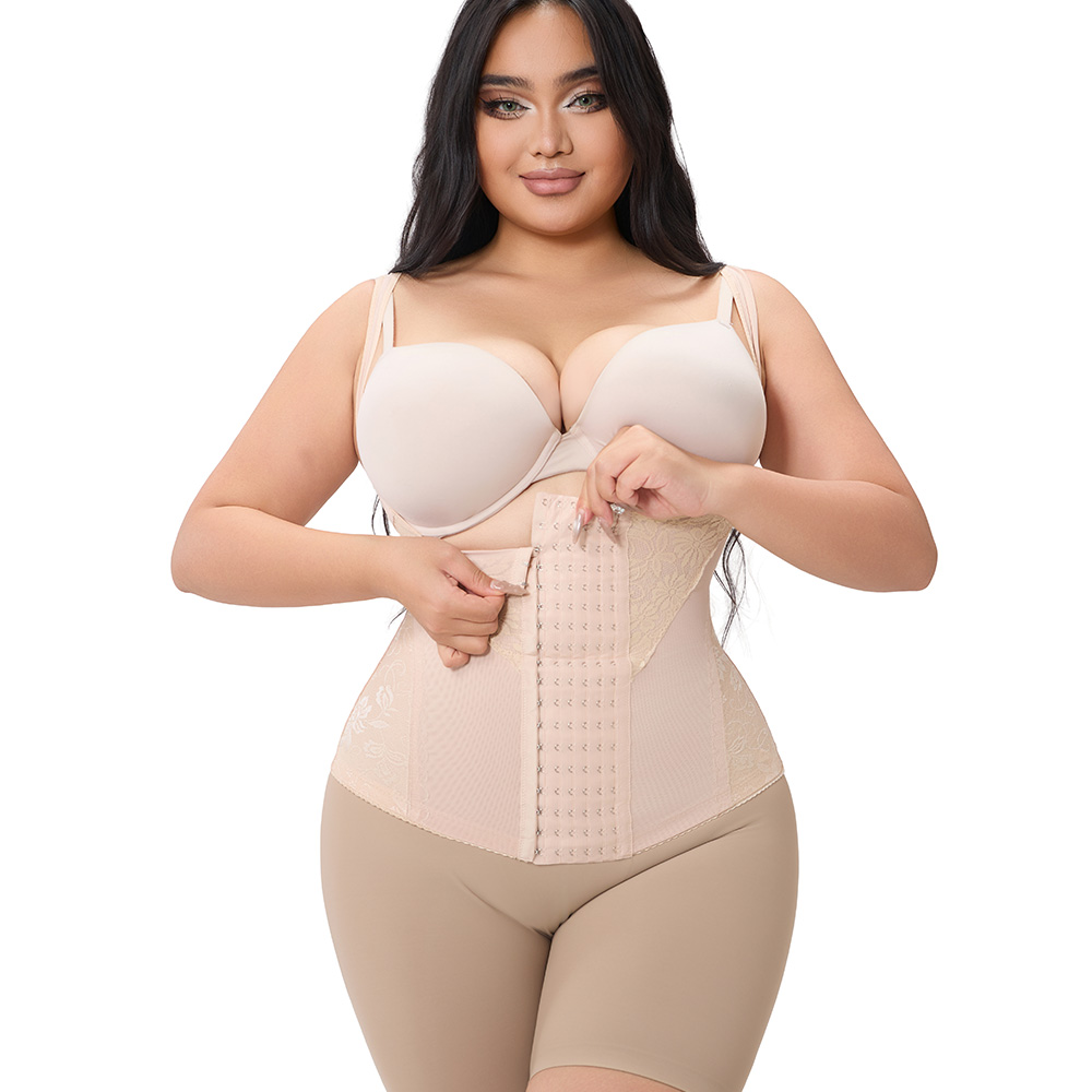 Plus Size High-Compression Bodysuit for Instant Slimming
