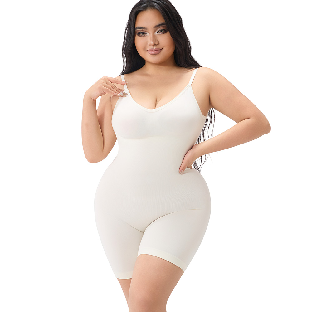 Invisible Seamless Bodysuit  Breathable Fabric for Everyday Body Contouring