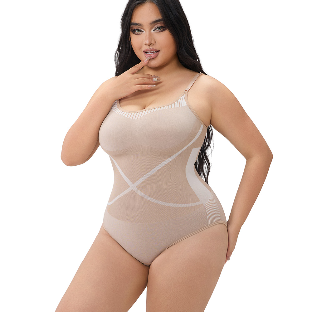Anti-Rolling Seamless Body Shaper for All-Day Waist Contouring