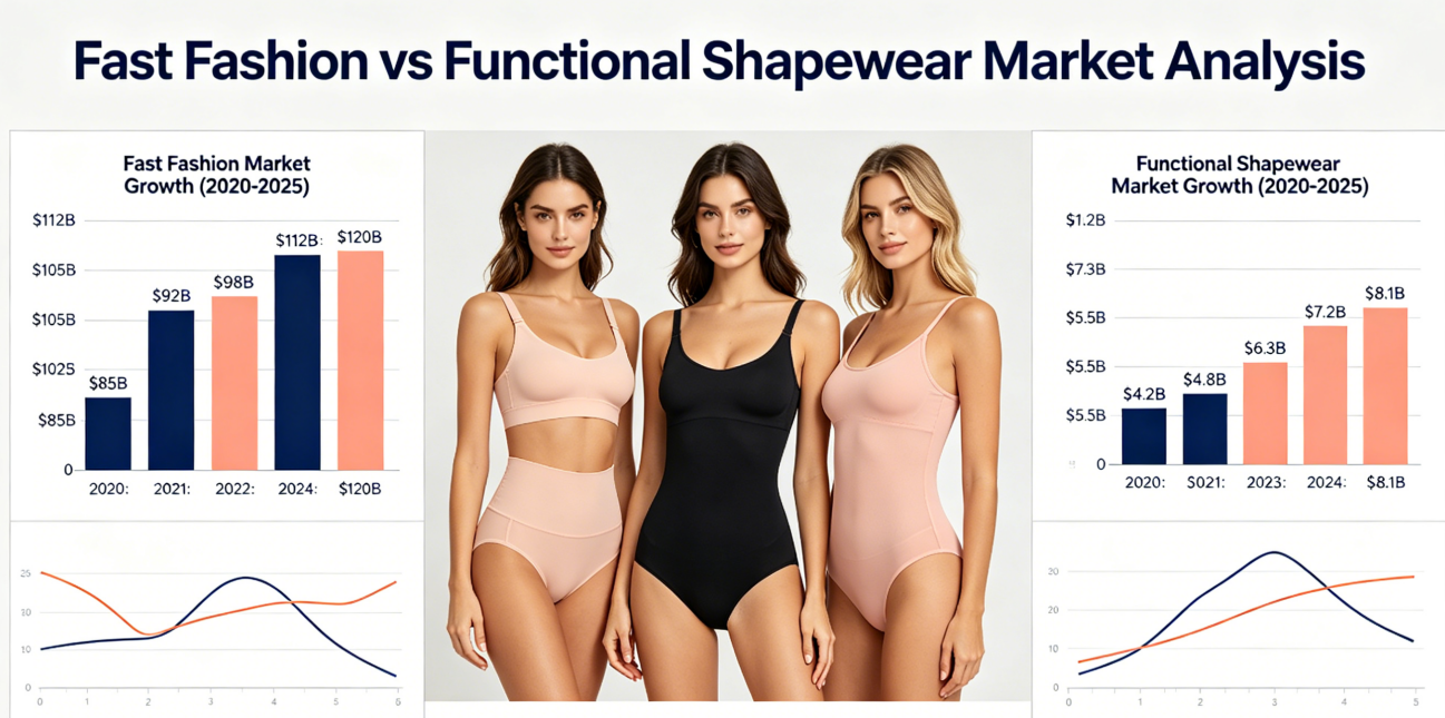 Fast Fashion vs Functional Shapewear Market
