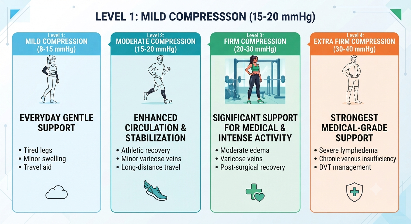 Decoding Compression Levels: Matching Fabric Technology to Body Requirements