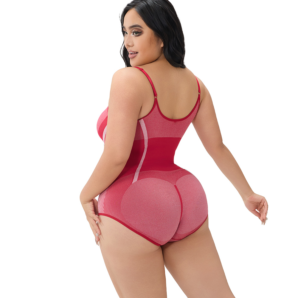 Anti-Rolling Seamless Body Shaper for All-Day Waist Contouring