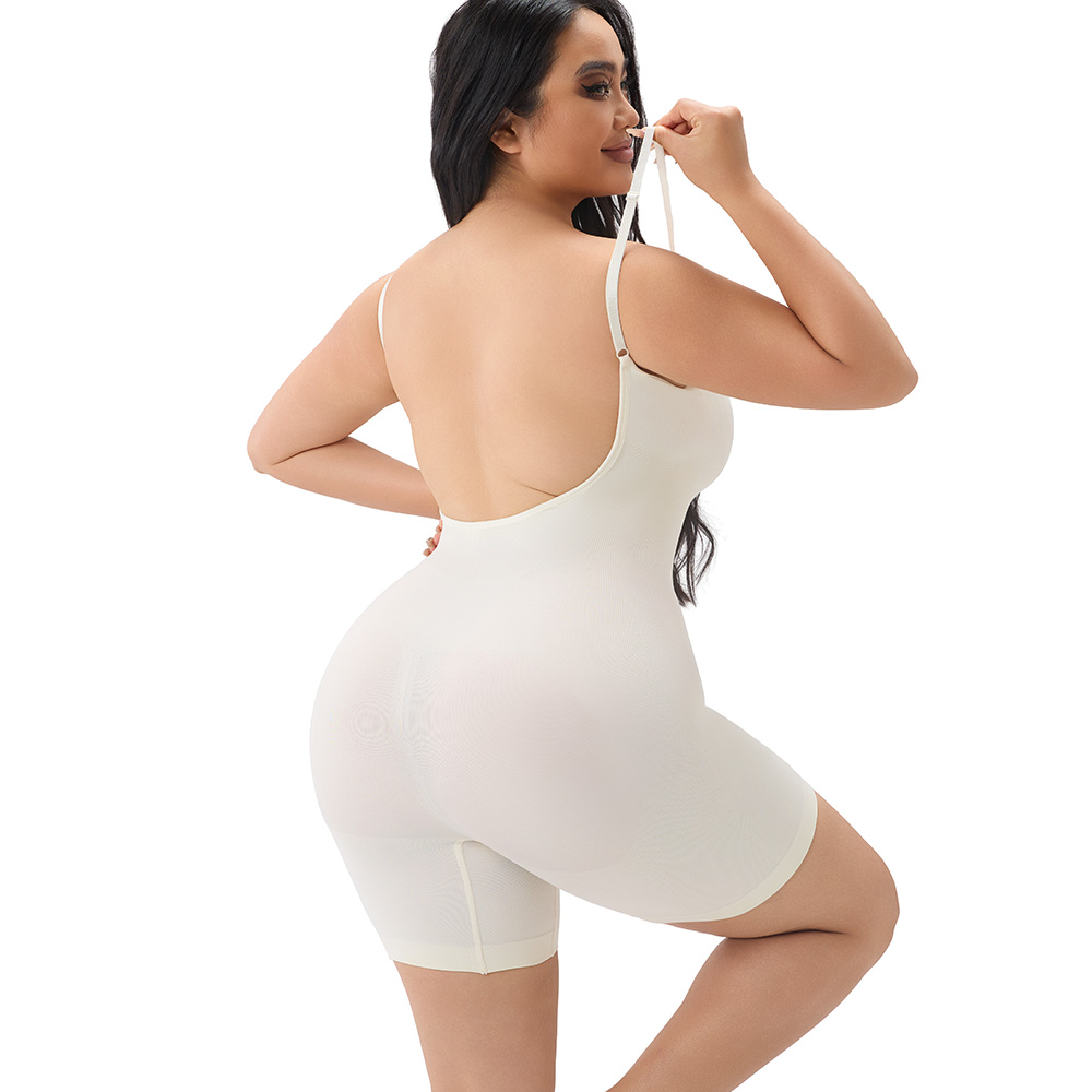 Invisible Seamless Bodysuit  Breathable Fabric for Everyday Body Contouring