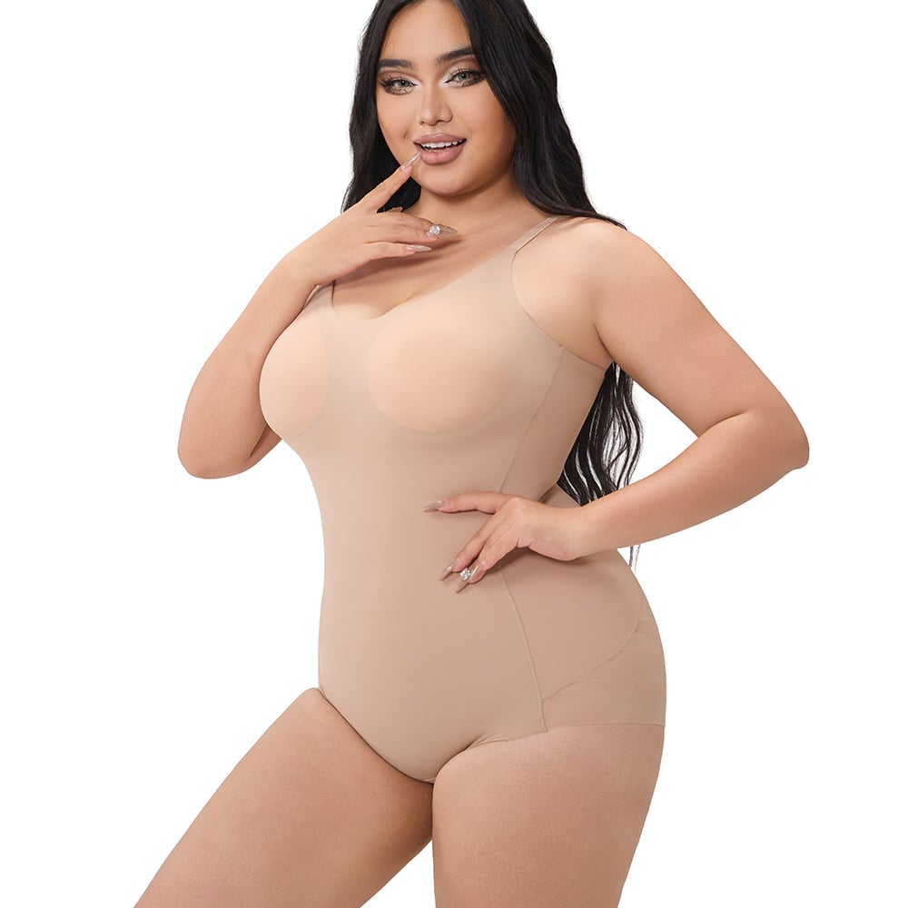 High Waist Tummy Control Bodysuit, Butt Lifter Body Shaper
