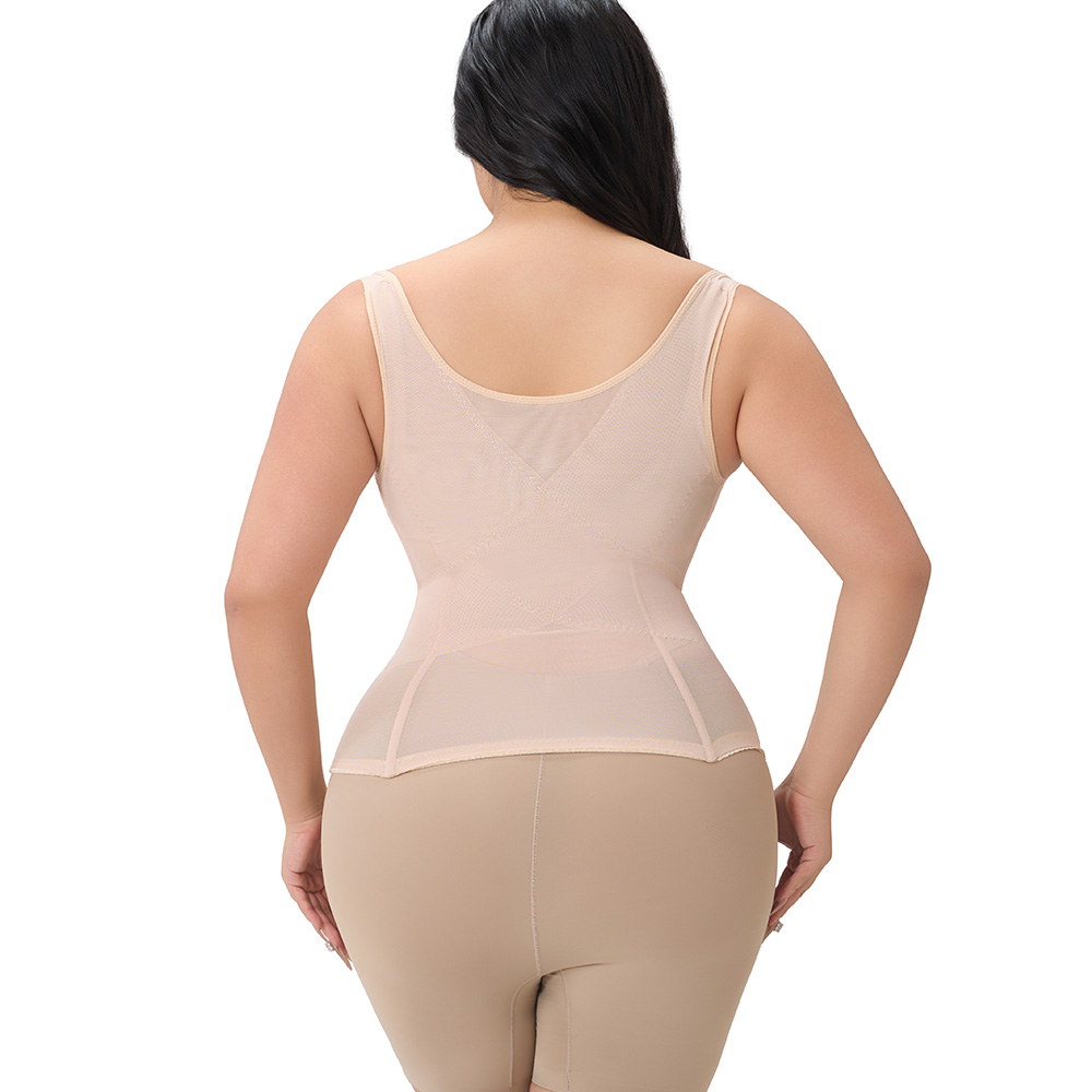 Plus Size High-Compression Bodysuit for Instant Slimming