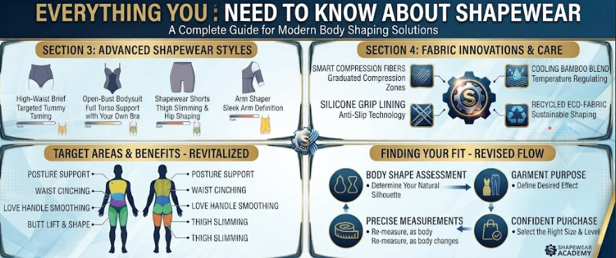 Everything You Need to Know About Shapewear A Complete Guide for Modern Body Shaping Solutions