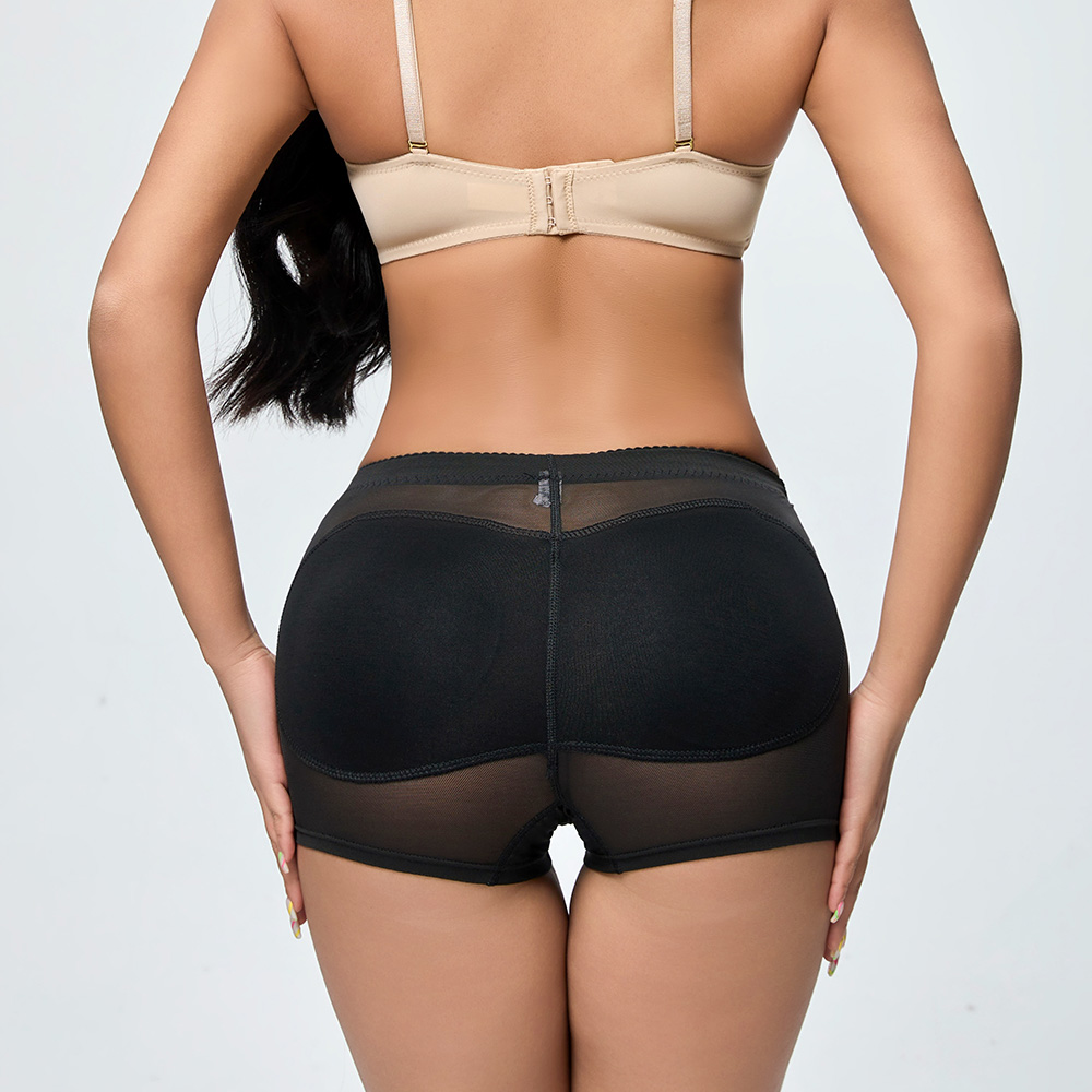 High Waist Mesh Shaping Shorts