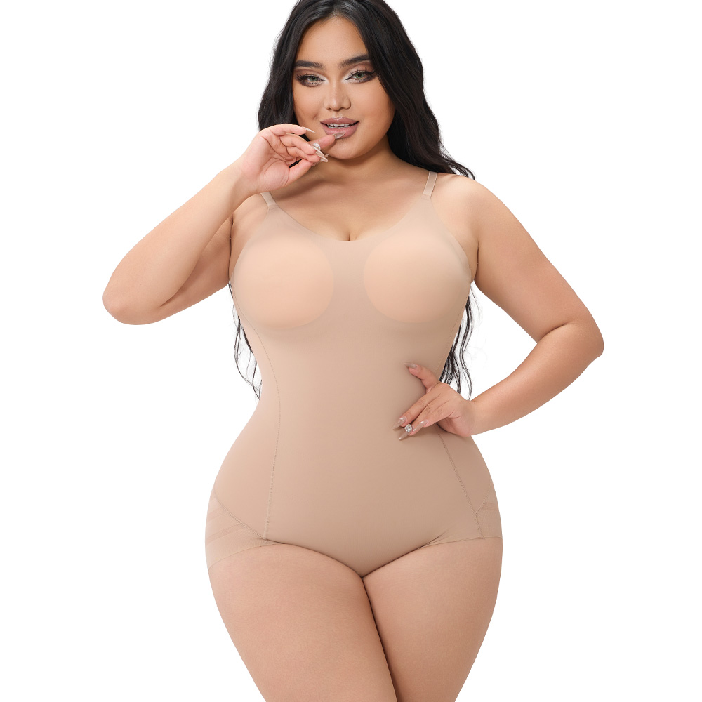 High Waist Tummy Control Bodysuit, Butt Lifter Body Shaper