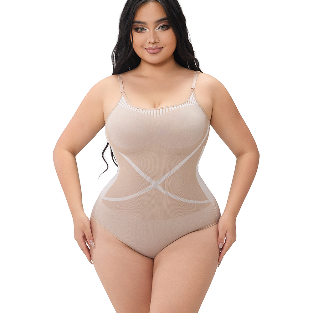 Anti-Rolling Seamless Body Shaper for All-Day Waist Contouring