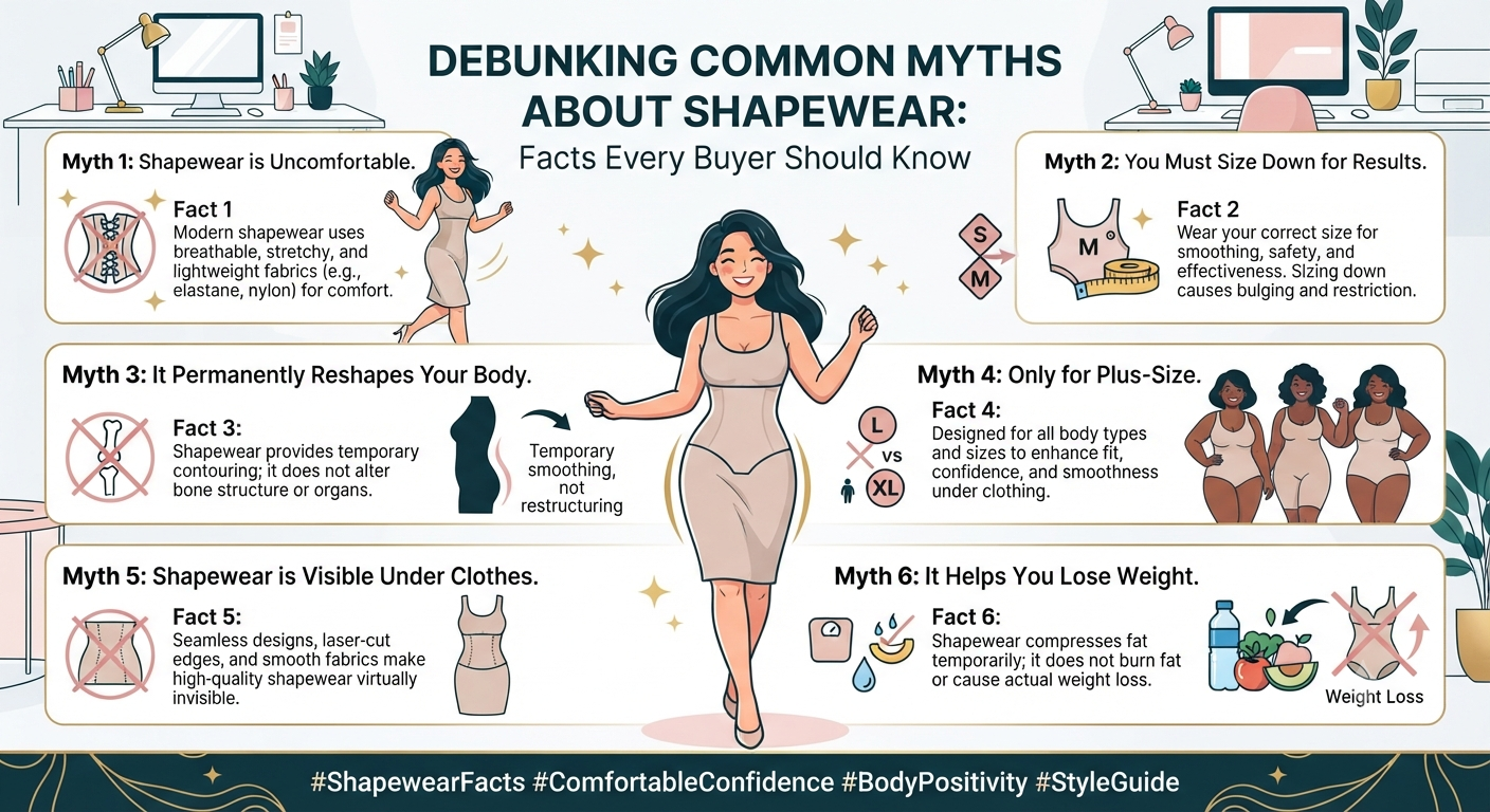 Common Myths About Shapewear Debunked Facts Every Buyer Should Know