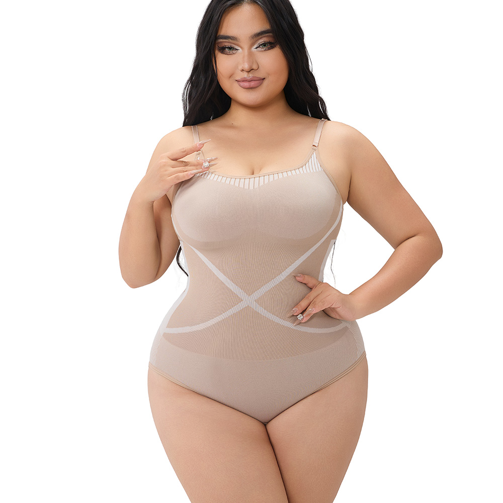 Anti-Rolling Seamless Body Shaper for All-Day Waist Contouring
