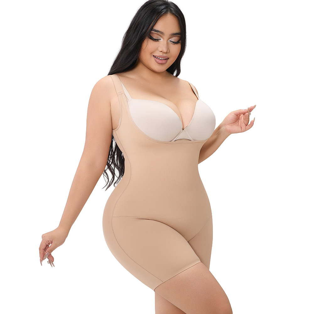 Slimming Seamless Bodysuit for Women Figure Hugging Tummy Control Romper