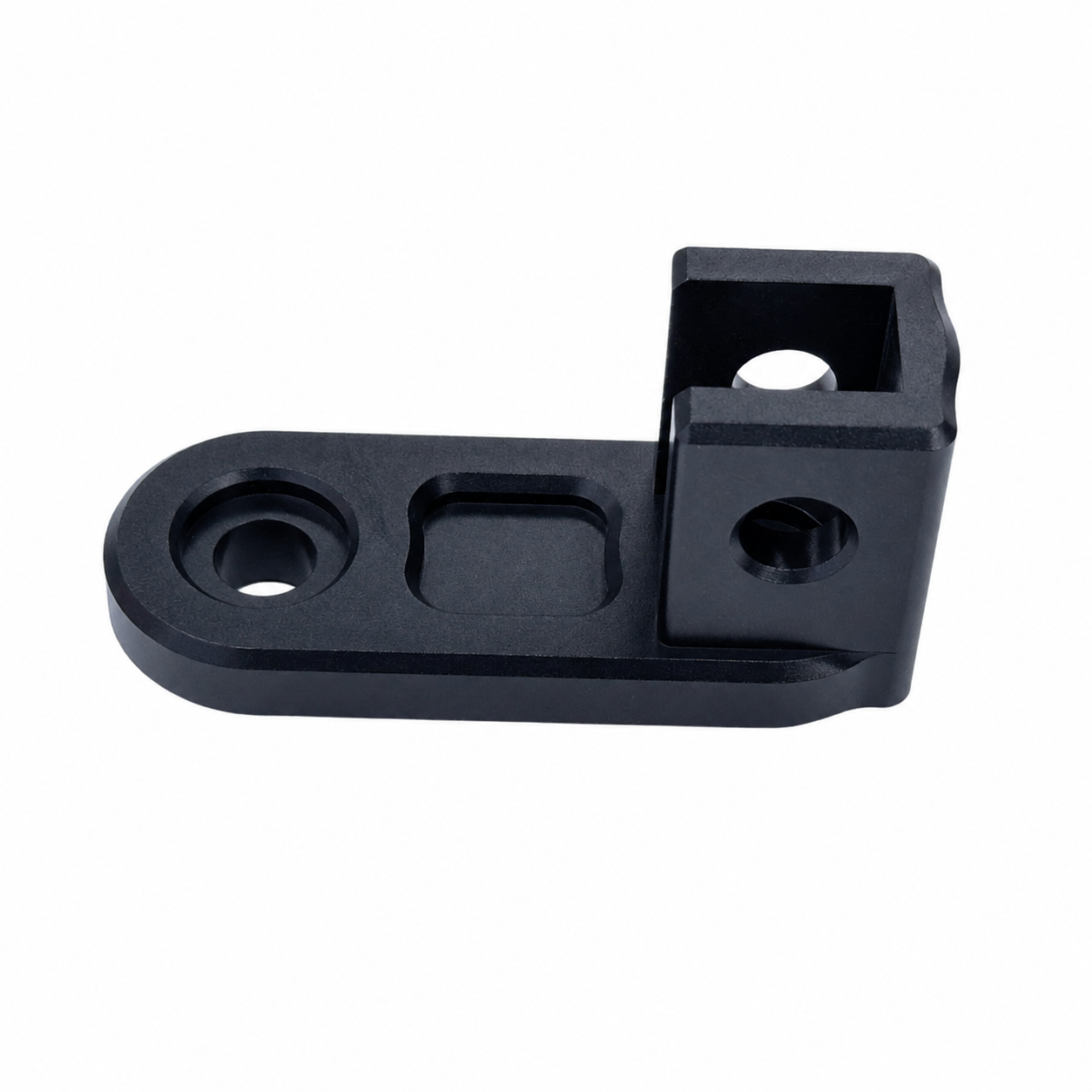 CNC Aluminum Clevis Bracket for Mechanical Assemblies