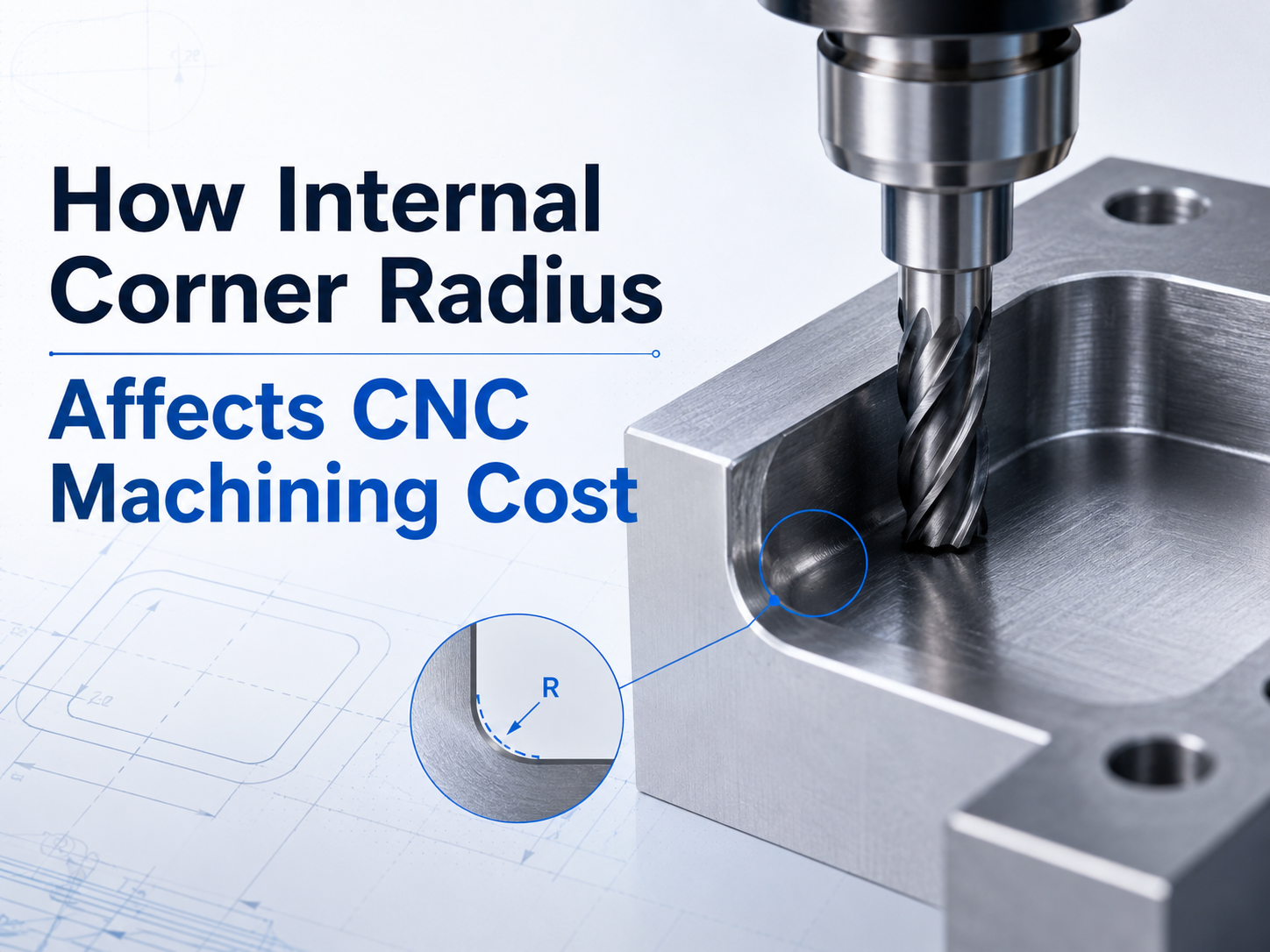 How Internal Corner Radius Affects CNC Machining Cost