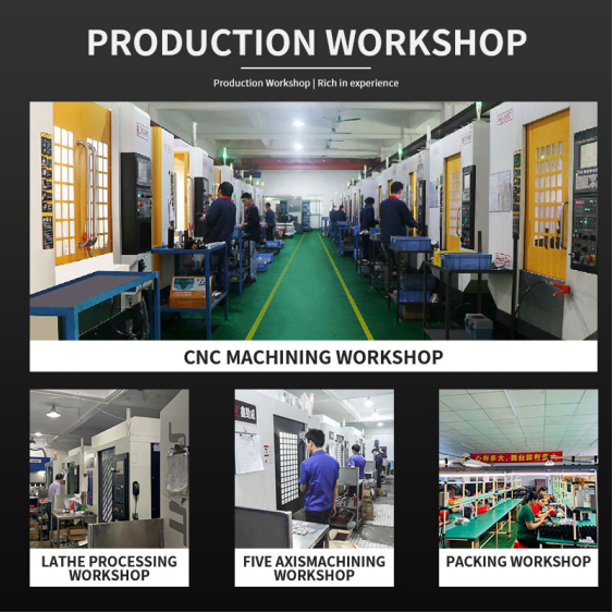high precision cnc machining services   turning milling  full assembly-4