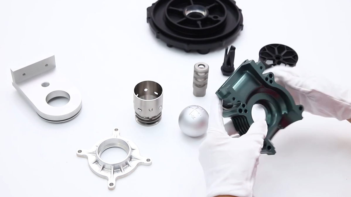CNC Machining Capabilities: Custom Aluminum & Stainless Steel Parts Display