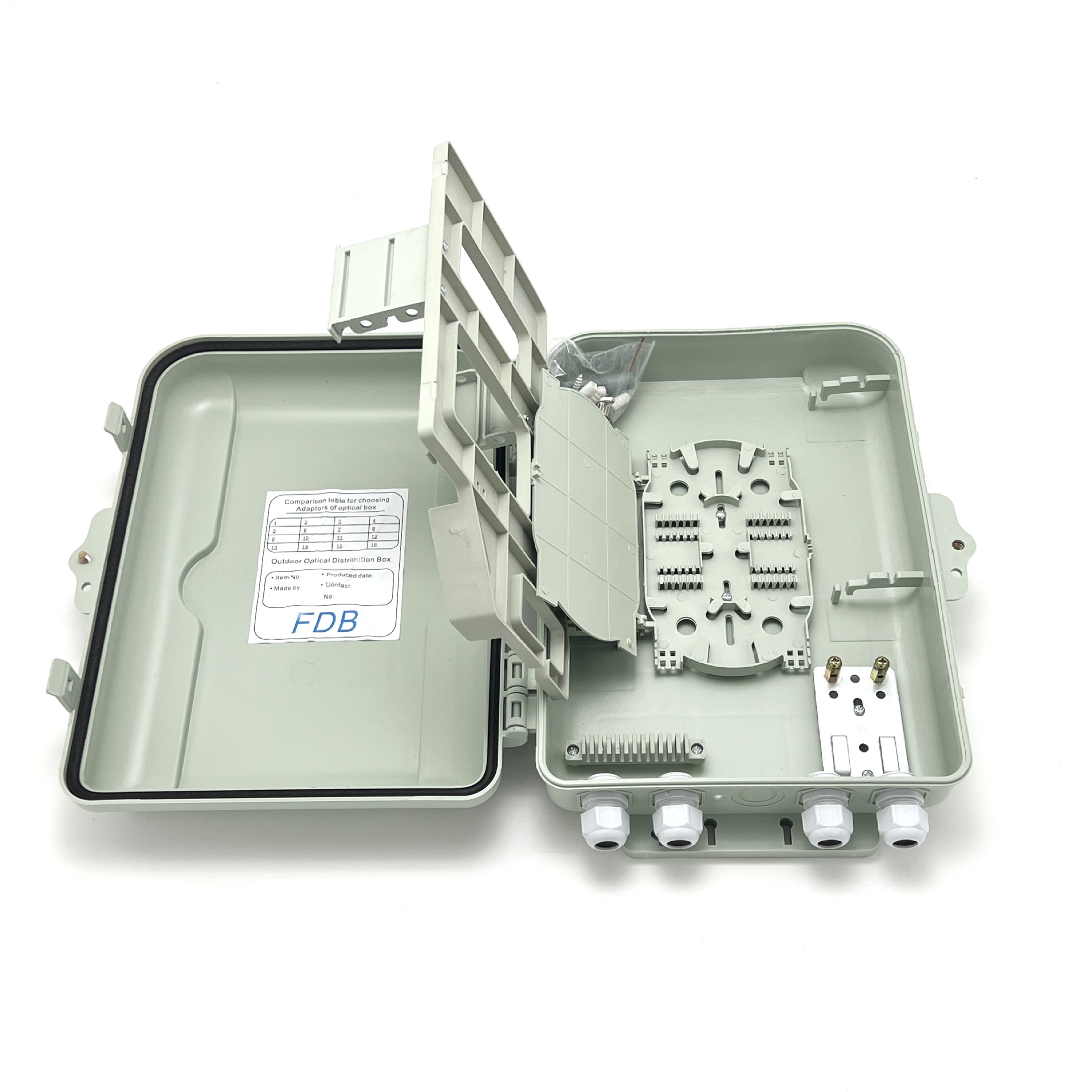 Structured Fiber Termination