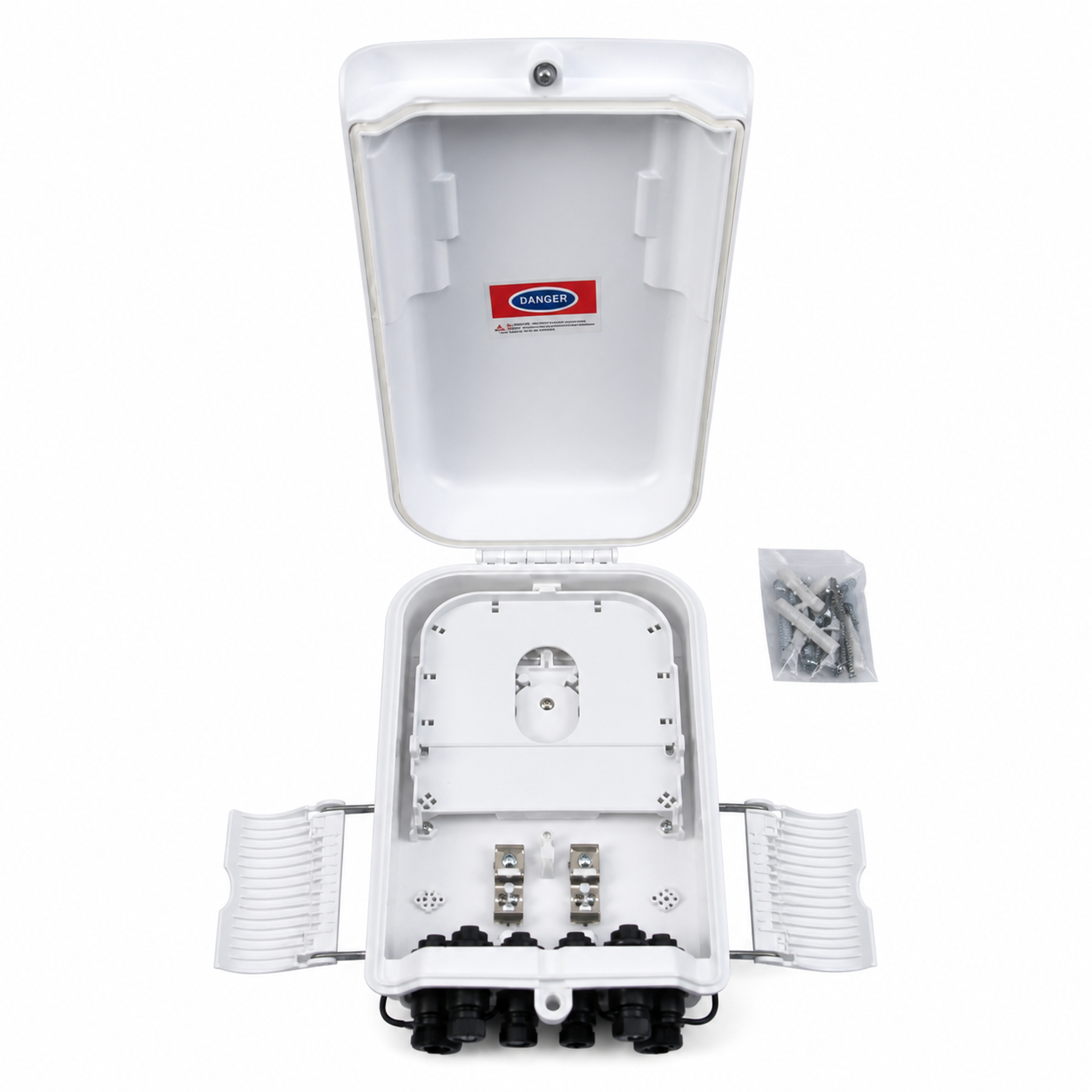 Durable Outdoor Fiber Optic Distribution Box for Reliable Network Protection