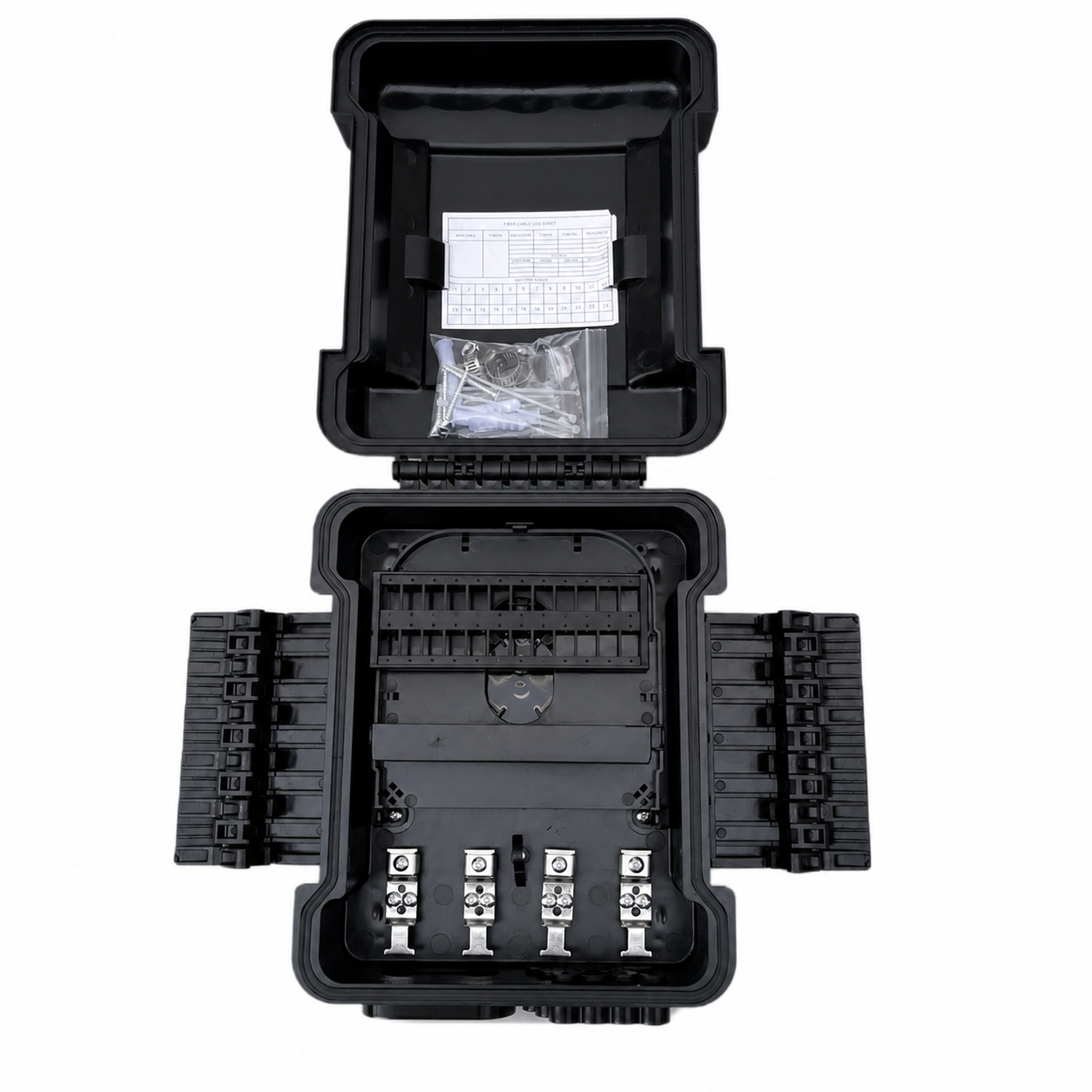 Protected Fiber Splice Management