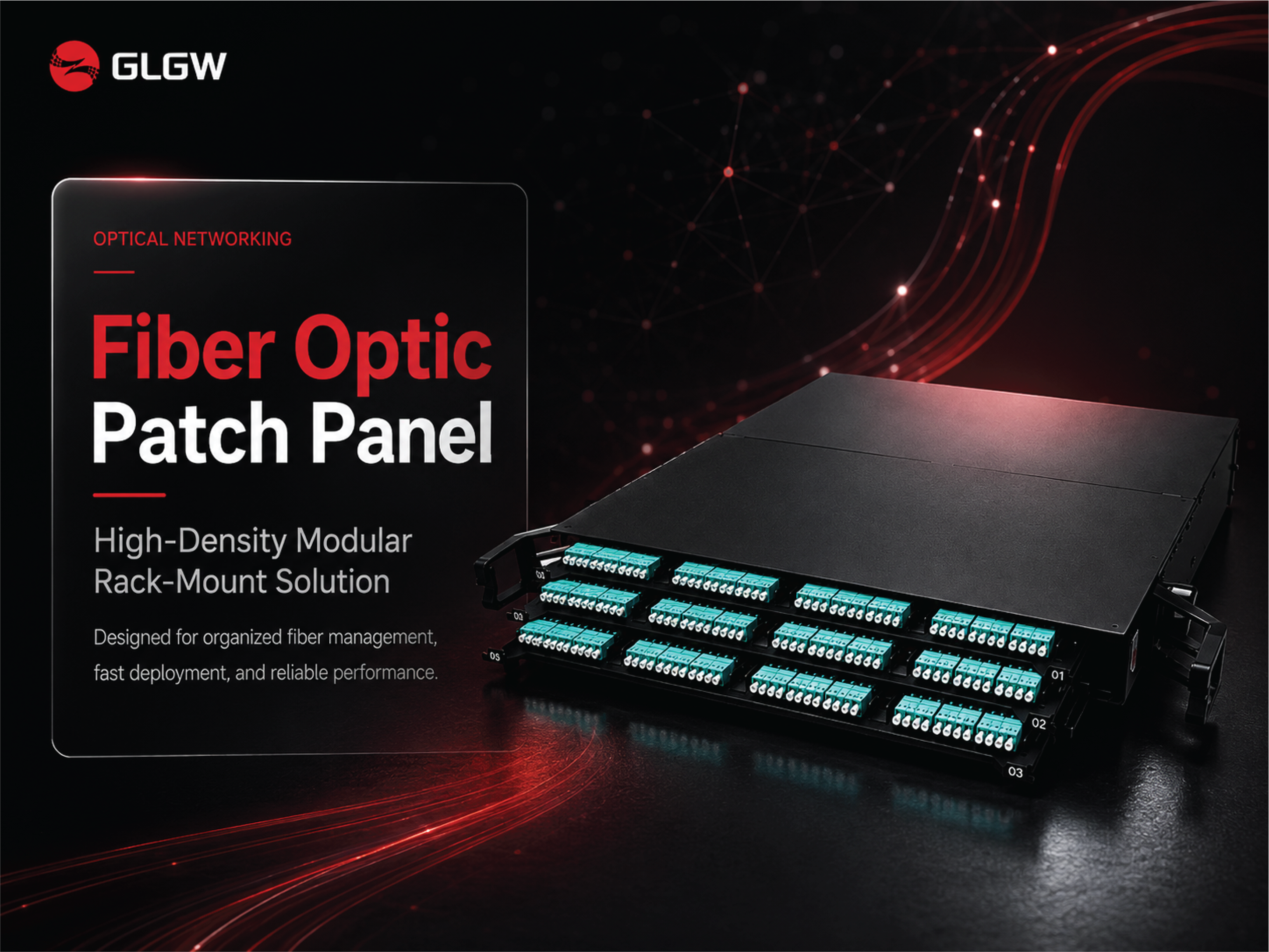 Fiber Optic Patch Panel: High-Density Modular Rack-Mount Solution for Reliable Network Management