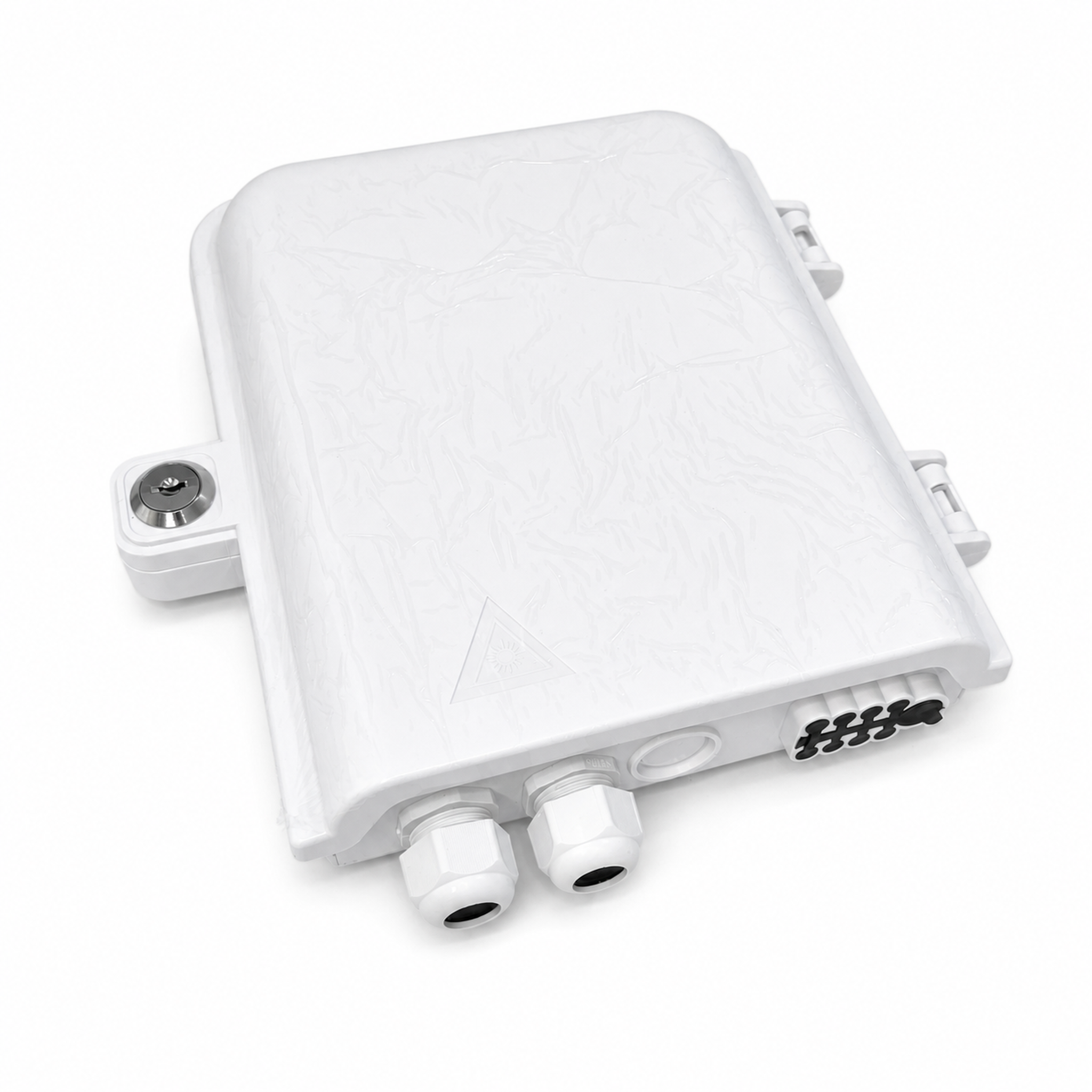 Efficient Fiber Distribution Terminal for Organized Optical Fiber Connections and Network Access