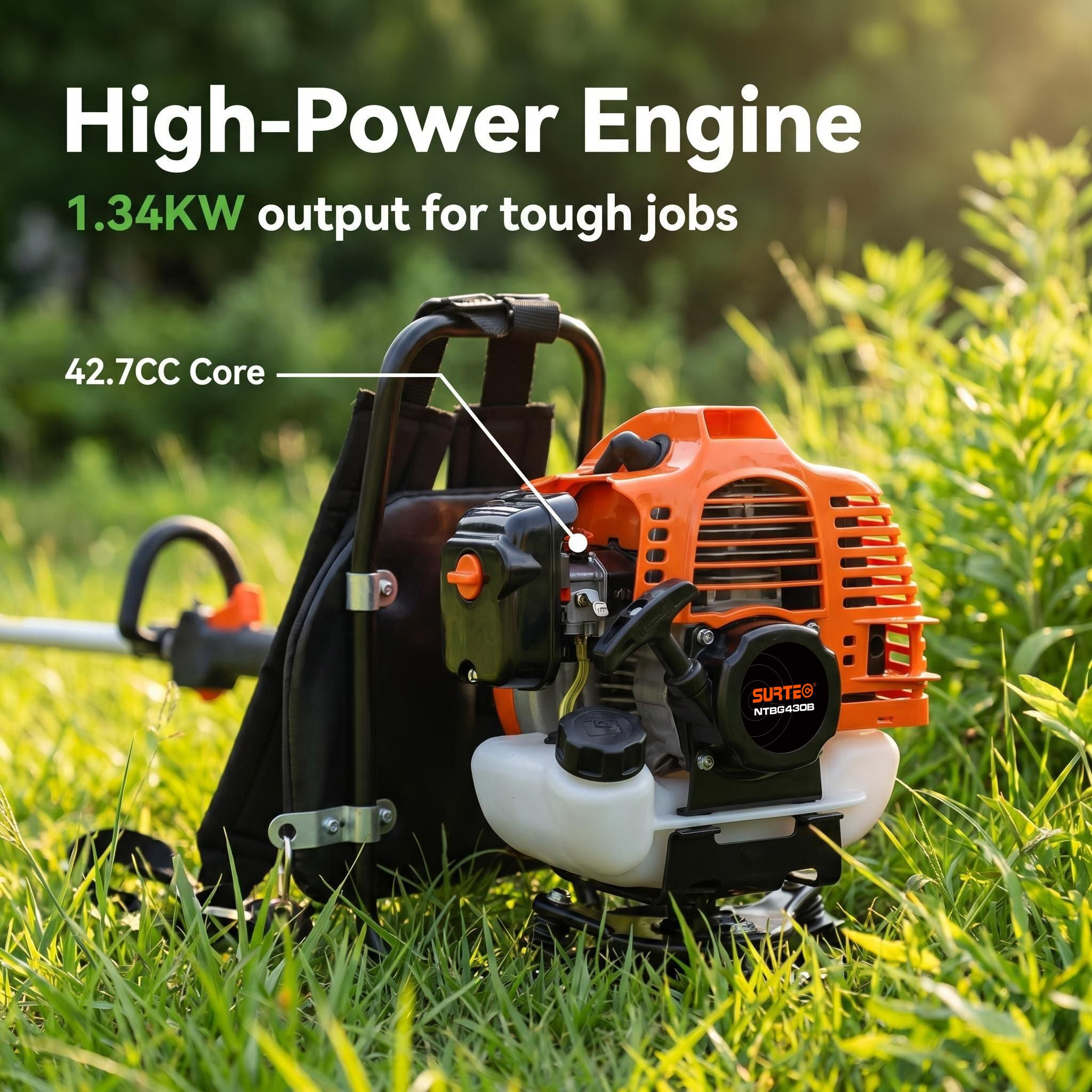 surtec brush cutter ntbg430b-1