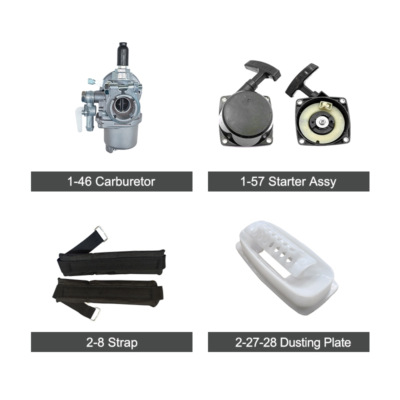 Designed for distributors, ag equipment dealers, and service centers, the SURTEC 3WF-3 full-system kit delivers OEM-grade replacement parts for 2-stroke petrol mist duster/blower sprayers. Covering engine, fuel delivery, dusting/misting, and starter assemblies, it ensures hassle-free fitment, steady field performance, and extended service life—ideal for large-scale farming, orchard spraying, and vegetation management.