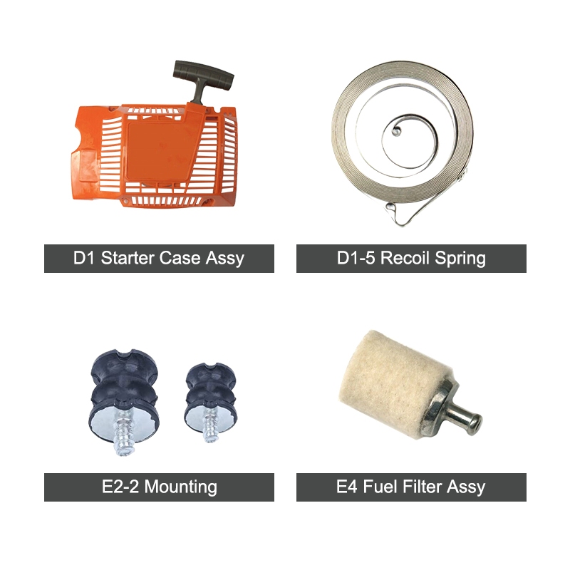 SURTEC NT7200 (H272) series OEM-grade spare parts perfectly match 72cc Hus272 24-inch easy start gasoline chainsaw. Manufactured under strict quality control, these precision components feature perfect fitment, high durability and stable running performance. With OEM-level reliability and competitive wholesale pricing, these high-demand parts help global B2B distributors and wholesalers boost sales and profit margins.