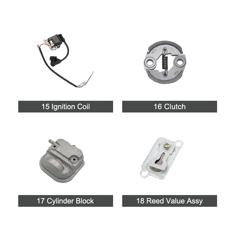 Designed for distributors, service centers, and landscaping fleets, the SURTEC NTS140BG (GX35) kit provides a complete reliability-focused solution for 4-stroke grass trimmer and brush cutter maintenance. Manufactured under strict quality control, it ensures stable performance, easy servicing, and long durability for applications from grass cutting to farmland and roadside care—reducing fleet downtime and cutting repair costs.