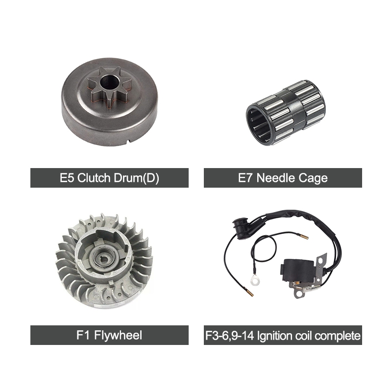 SURTEC NT6200 series high-tier spare parts are fully compatible with 61.5CC 2-stroke HUS61 gasoline chainsaws with 16–24 inch guide bars. Adopting advanced metallurgy and precision manufacturing, these high-performance components deliver brand-level quality, suitable for heavy forestry logging, farming and gardening work. With stable performance, low failure rate and competitive wholesale price, they are perfect high-profit accessories for global B2B wholesalers and importers.